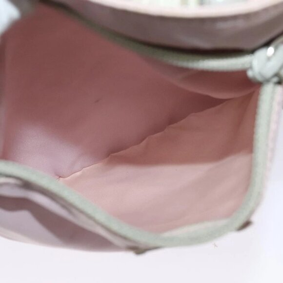 PRADA Shoulder Bag Nylon Pink Silver Auth fm4754 - Picture 7 of 16
